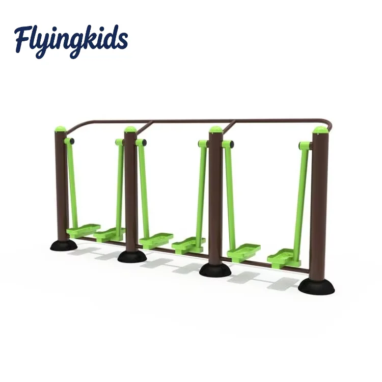 Children & Adult Outdoor Fitness Equipment Double Walker Steel Parallel Bars