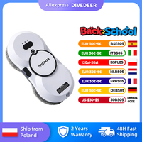 DIVEDEER Window Cleaning Robot Large Suction Spray Electric Anti-fall Remote Control Vacuum Cleaner