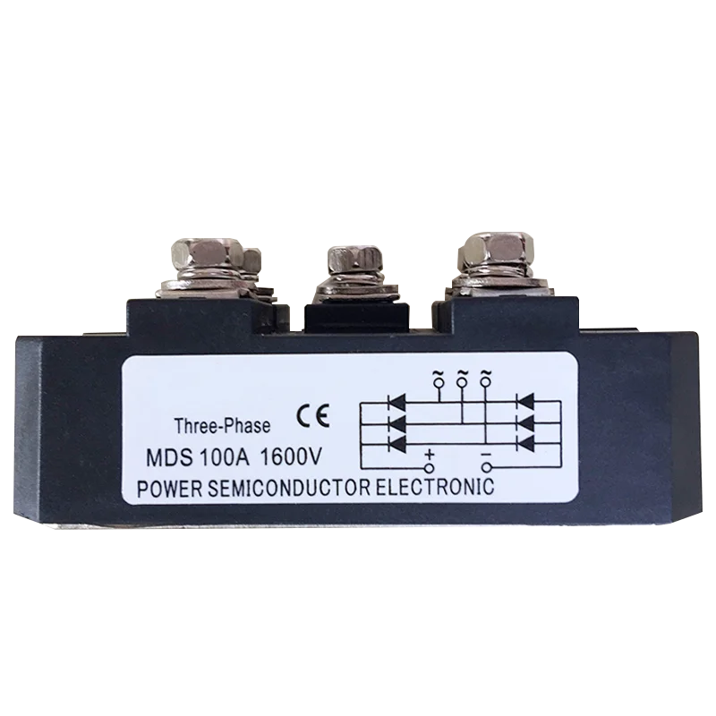 MDS 100A 1600v Regulator For Wind Generators 3-Phase Rectifier Bridge Module 5 Terminals Generator Starter No Break Controller