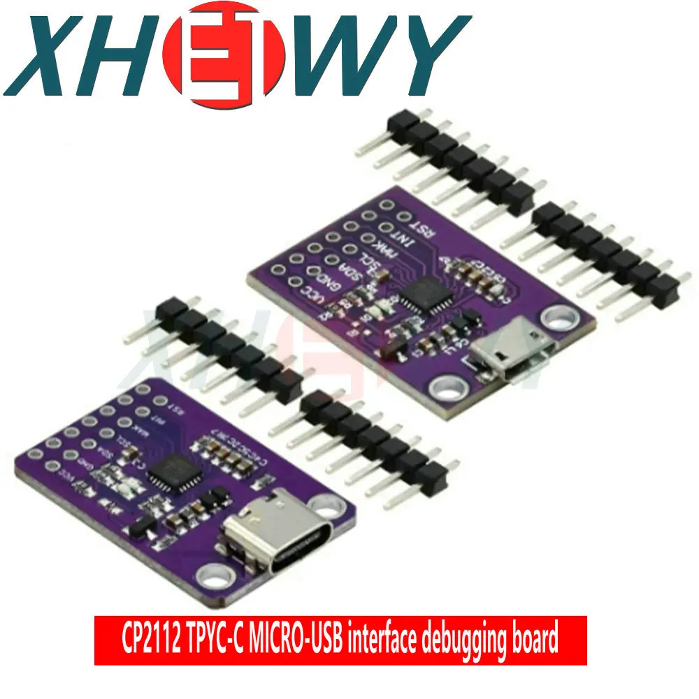 CP2112 Debug Board USB to SMBus I2C Communication Module 2.0 MicroUSB 2112 Evaluation Kit for CCS811 Sensor Module for arduino