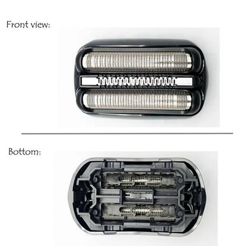 Best Economical Replacement Shaver Foil&Cutter Set for Braun Series 3 21S 32S 320S-4 330S-4 340S-4 350CC-4 Shaver Head