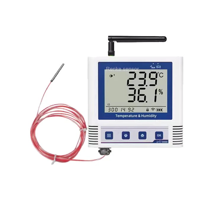 Renke 65535 Readings Storage Wireless Data Logger LORA Temperature and Humidity Recorder