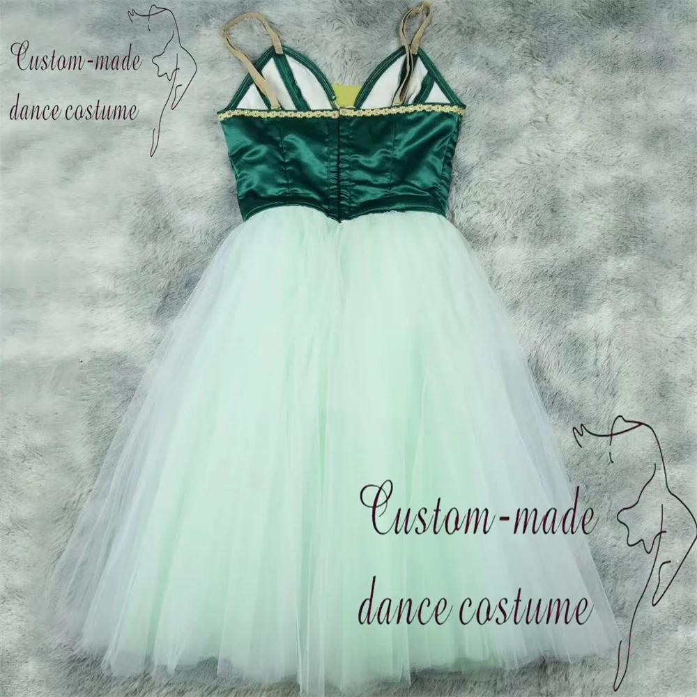 Carmen Variations Ballet Dress Children's Customized Performance Dress  Professional Short Skirt Puff Skirt Adult Ballet Pe