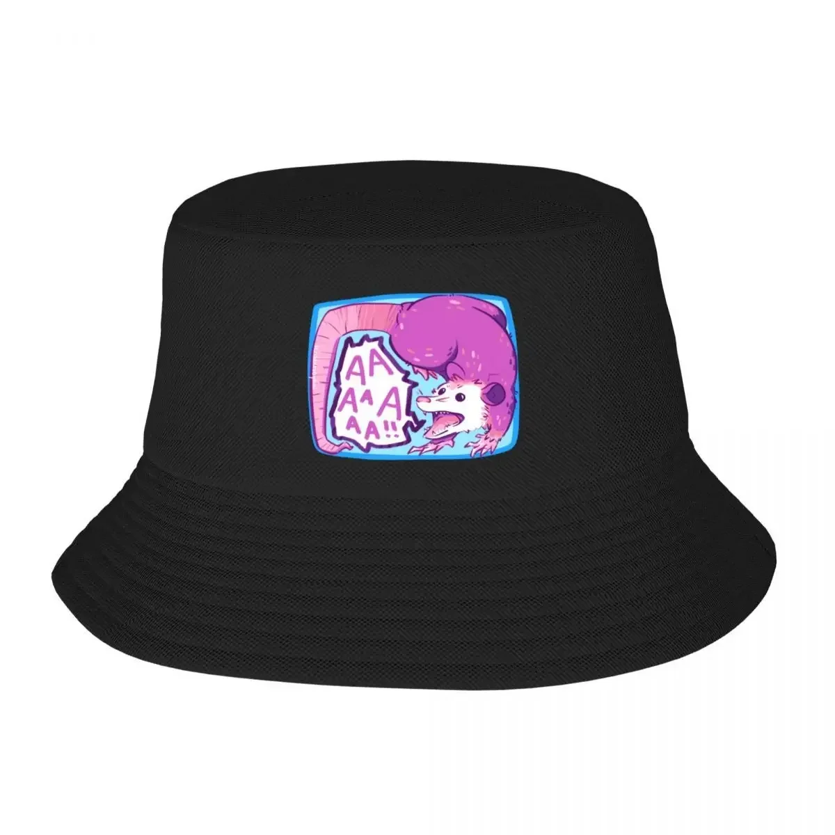 New Screaming Possum (Original) Bucket Hat Thermal Visor Big Size Hat Anime Hat Man Luxury Men Caps Women's