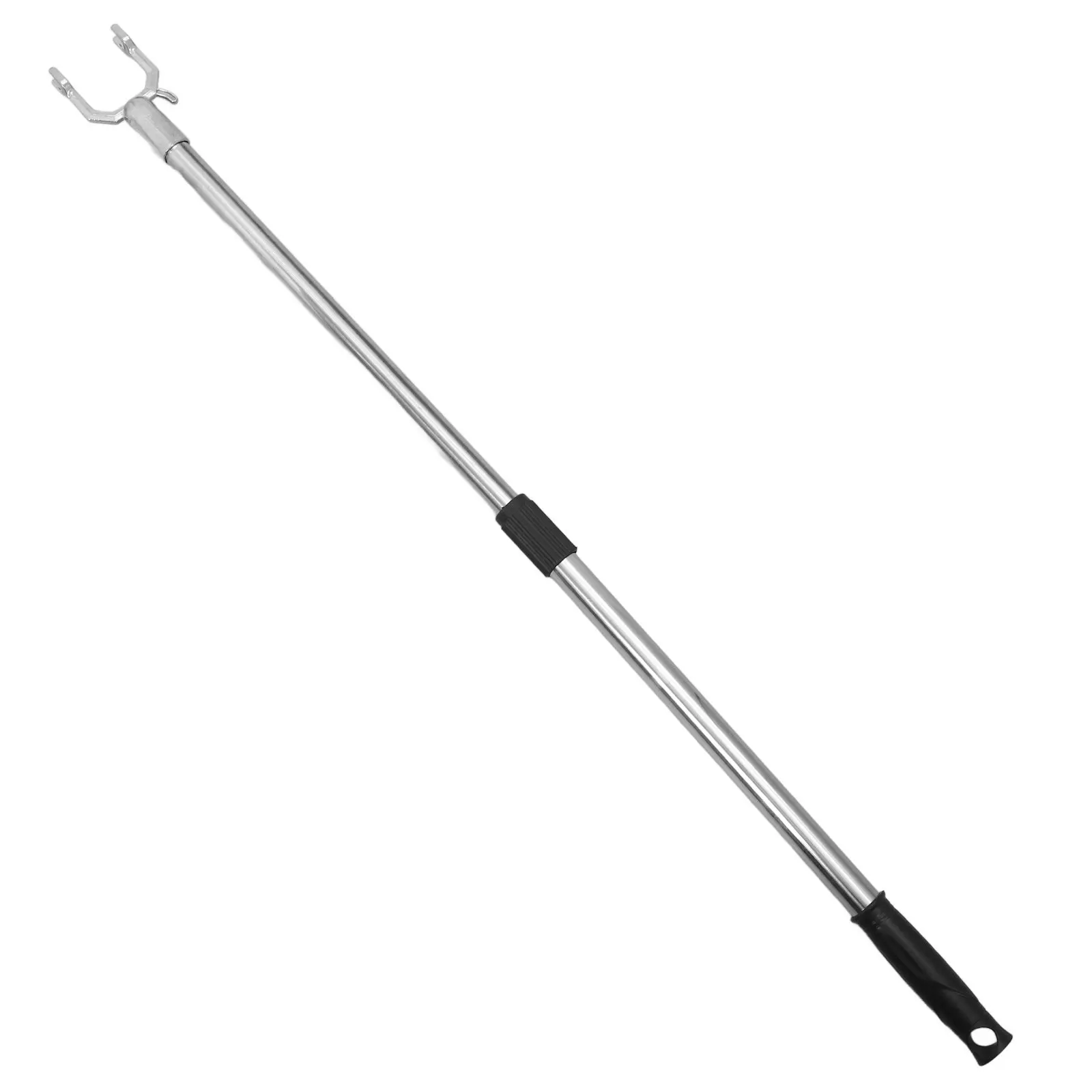 

Stainless Steel Clothes Reach Pole Telescopic Adjustable Heavy Duty Retractable Clothing Rod for Hanging Clothes Curtains Space