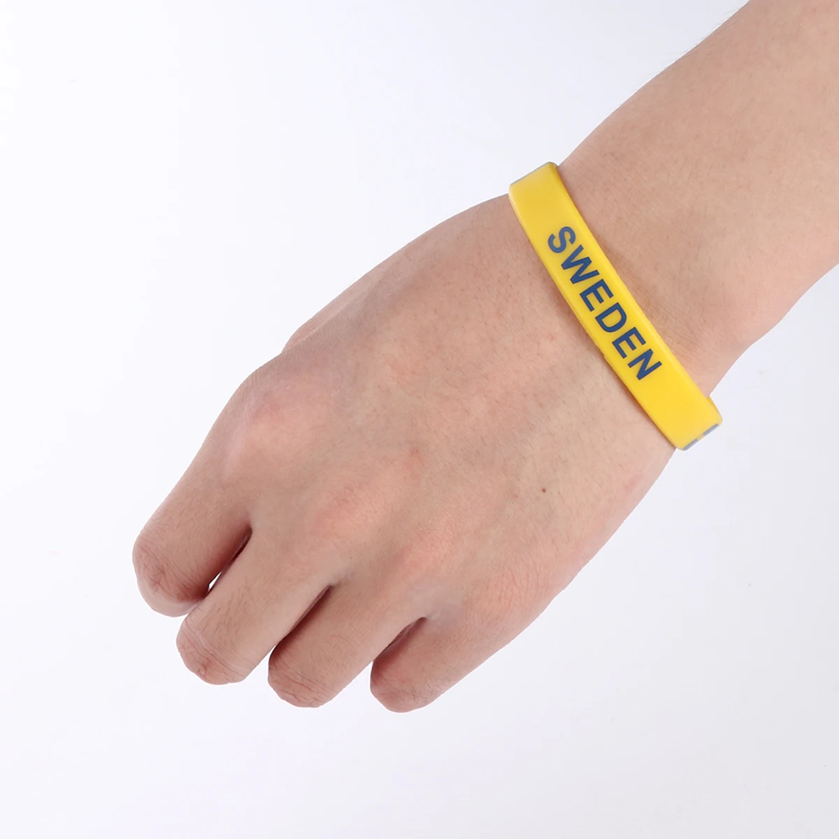 

12 Pcs Wrist Band Silicone Bracelet Country Bands Commemorate Flag Wristband Man