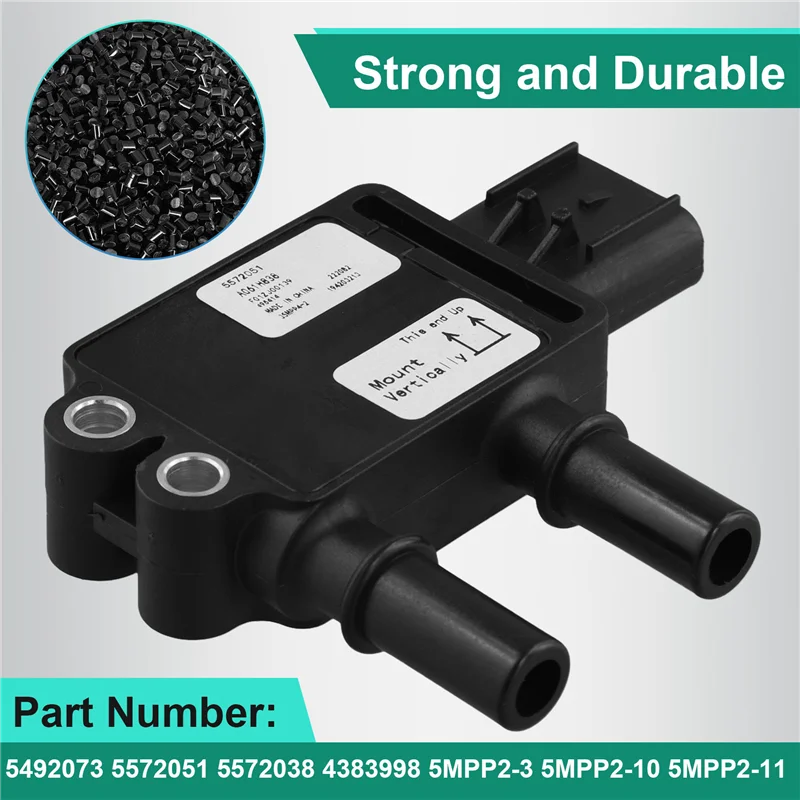 

Высокое качество для Cummins Euro 6, стандартный датчик перепада давления с излучением 5492073 5572051 5572038 5MPP2-3 5MPP2-10 5MPP2-11