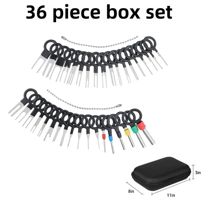 UNIVERSAL CAR TERMINAL REMOVAL KIT - WIRE PLUG EXTRACTOR & CONNECTOR REPAIR PULLER