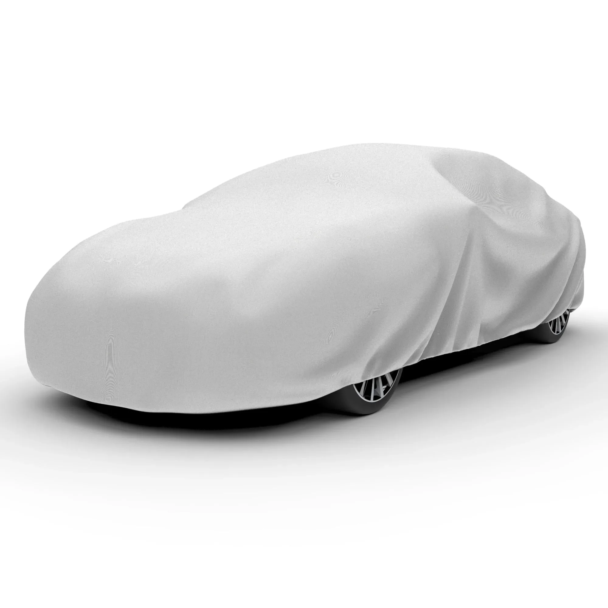 

Basic Car Cover, Basic Indoor Protection for Cars, Multiple Sizes,Fully elastic hem.