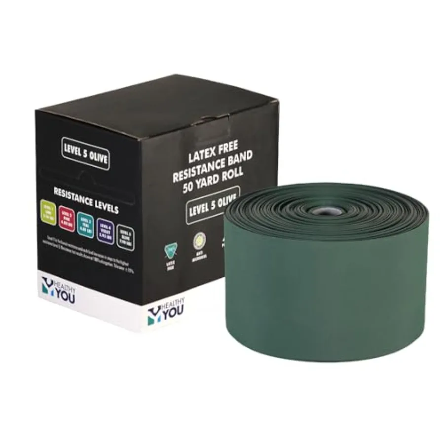 

Latex Free Resistance Band 50 Yard Rolls