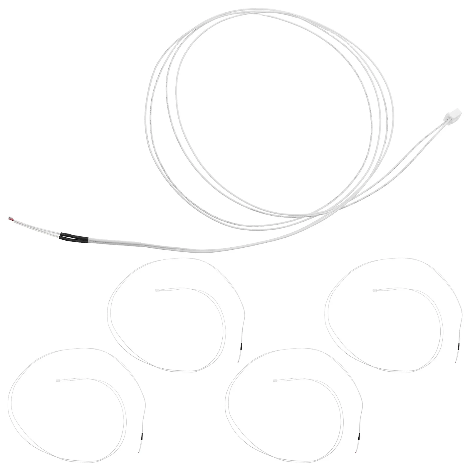 

5Pcs 3D Printer Thermistor Temperature Sensor Probe High Accuracy Thermocouple for Nozzle Heated Bed Real