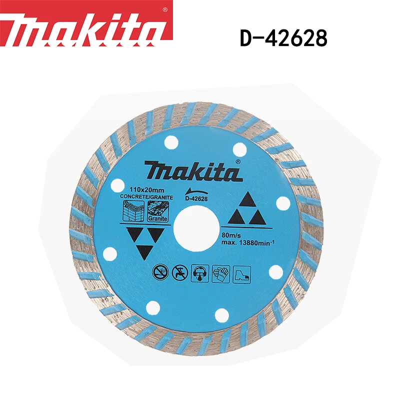 Makita D-42628 Cutting Blade Angle Grinder Marble Slice Marble Stone Concrete Vitrified Brick Cutting