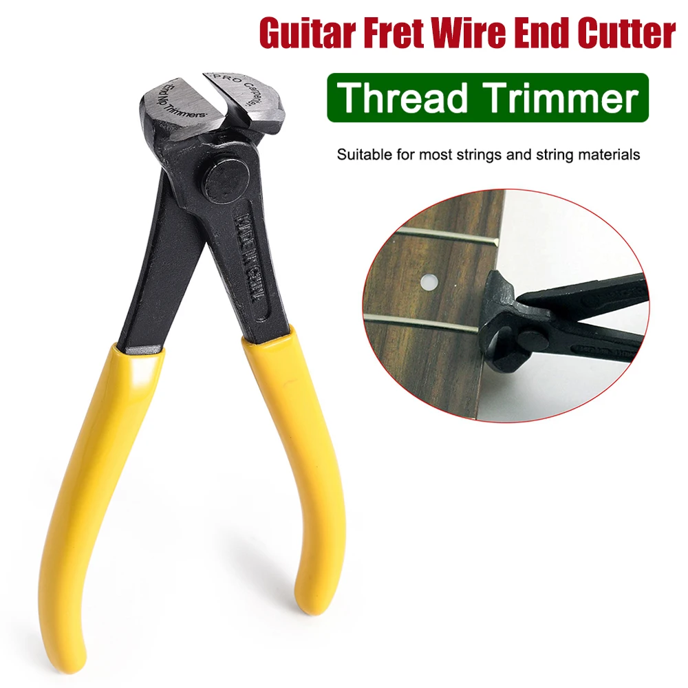 Muspor Guitar Fret Wire End Cutter Professional Guitar String Cutter Pliers Repair Maintenance Luthier Tool Guitar Accessories