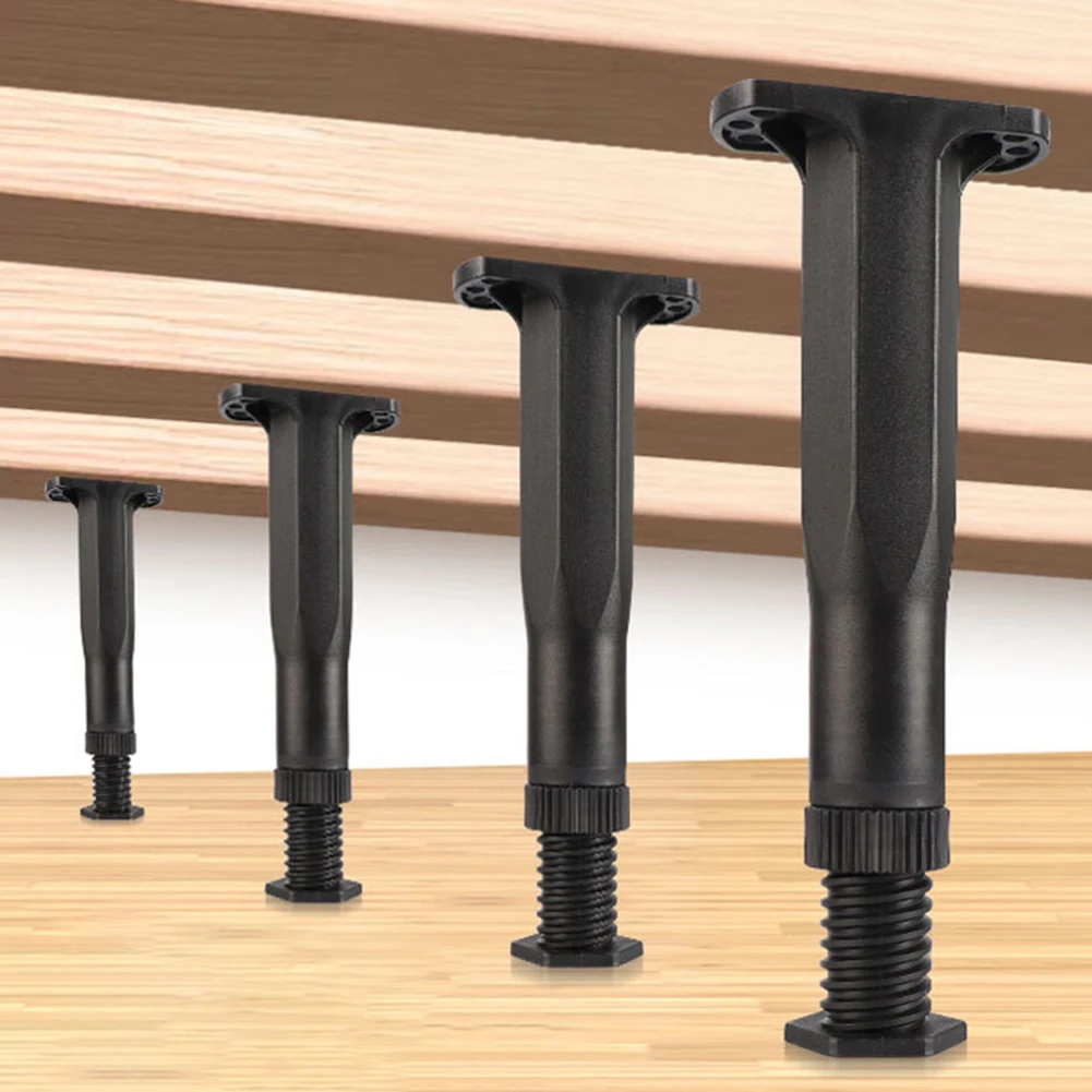 Telescopic Bed Beam Support Foot Reinforced Plastic Adjustable Furniture Sofa Leg Bottom Load Bearing Bracket