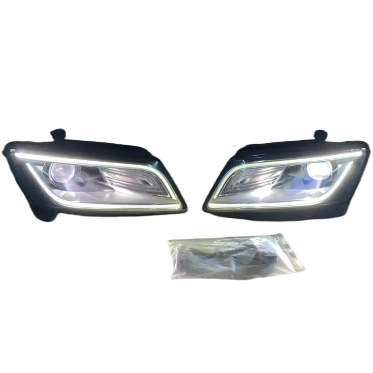 Car Plug And Play Wholesale Xenon Car Light Head Lamp Headlights For Audi Q5 New Model 2013-2015 Year Upgrade New