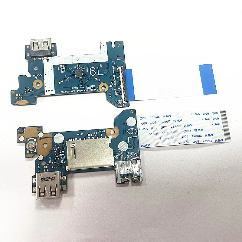 Original New For 14-CM 14-CK 14-DG 14Q-CS 14Q-CY TPN-I131 I132 240 G7 246 G7 SD Card Reader USB Port Board Laptop Accessories