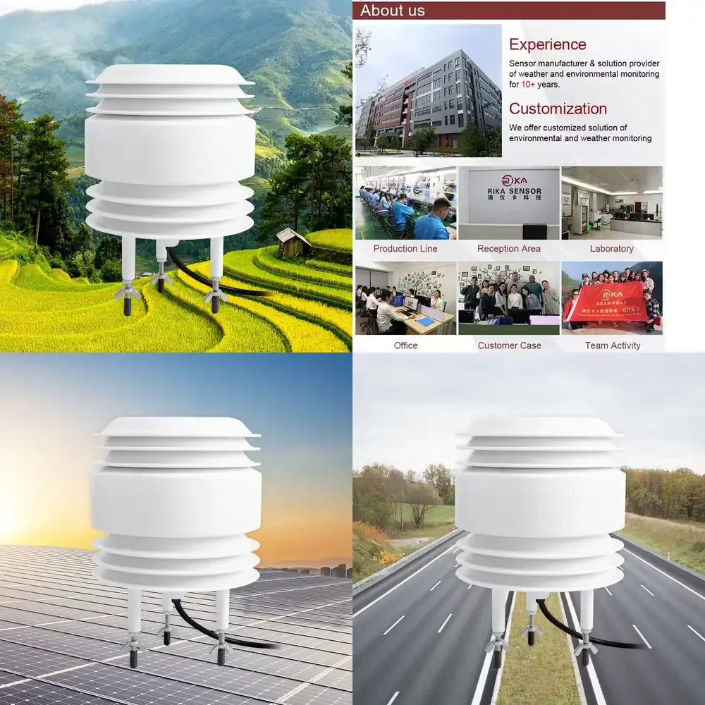 

Датчик-передатчик NDIR RK300-03B RS485 0-2000 ppm для измерения углекислого газа в теплицах, уличный, аналоговый, с защитой от излучения, для ферм