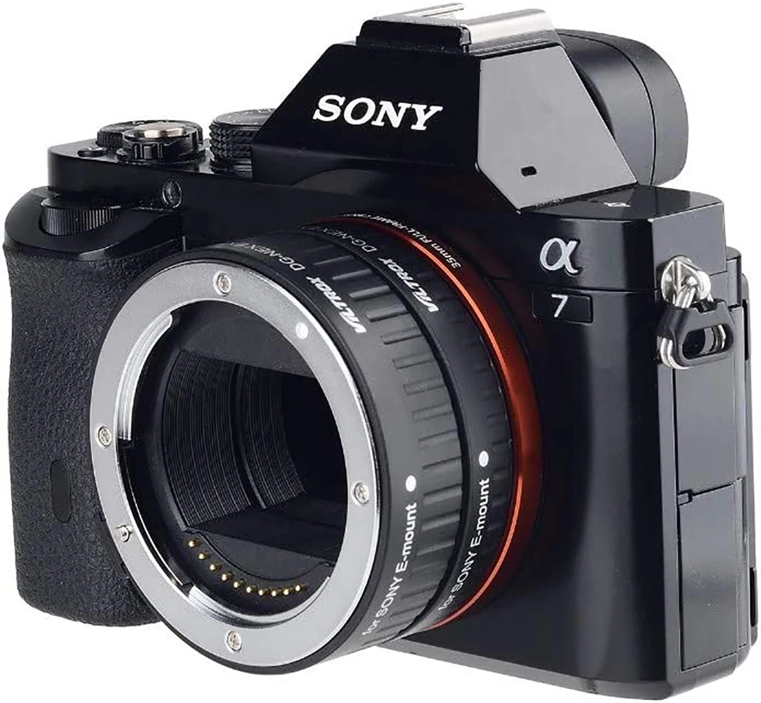 Viltrox DG-NEX Metal Mount Auto Focus AF Macro Extension Tube Ring Set for Sony E Mount Mirrorless Camera A9 A7RIII A7RII A7III