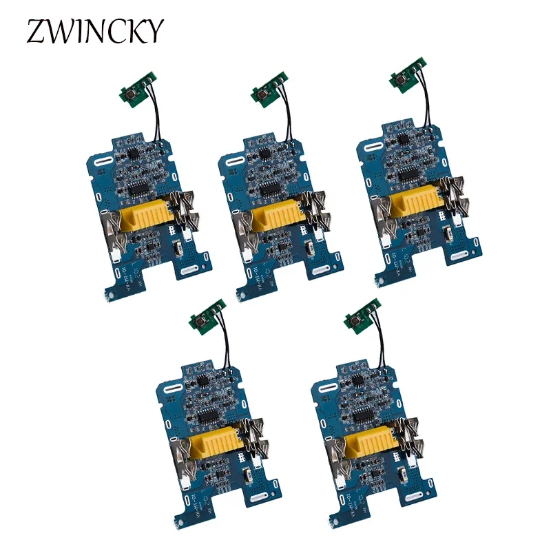 ZWINCKY 1/5pcs NEW BL1830 Li-Ion Battery BMS PCB Charging Protection Board for Makita 18V Power Tool BL1815 BL1860 LXT400 Bl1850