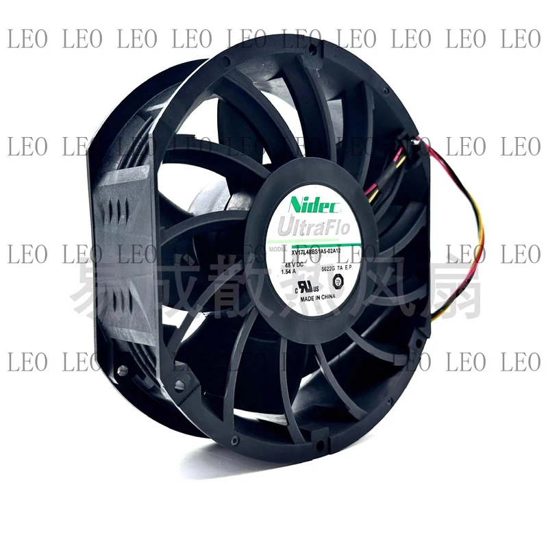 SS  For NIDEC XV17L48BS1A5-0 2A12 DC48V 1.54A 17251 17CM Cooling Fan