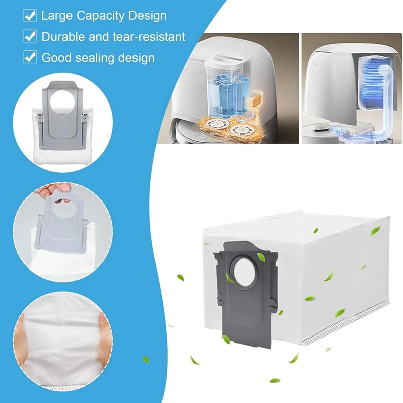 Аксессуары для Roborock Qrevo Curv, P20 Pro, запасная часть робота-пылесоса, основная боковая щетка, фильтр Hepa, мешки для швабры