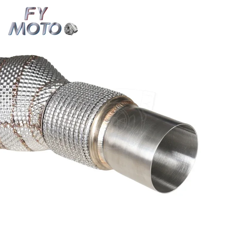 أنبوب سفلي ممهد لـ B48 F32 F33 F36 420i 430i 430ix 2.0T 2017+ مع درع حراري #6