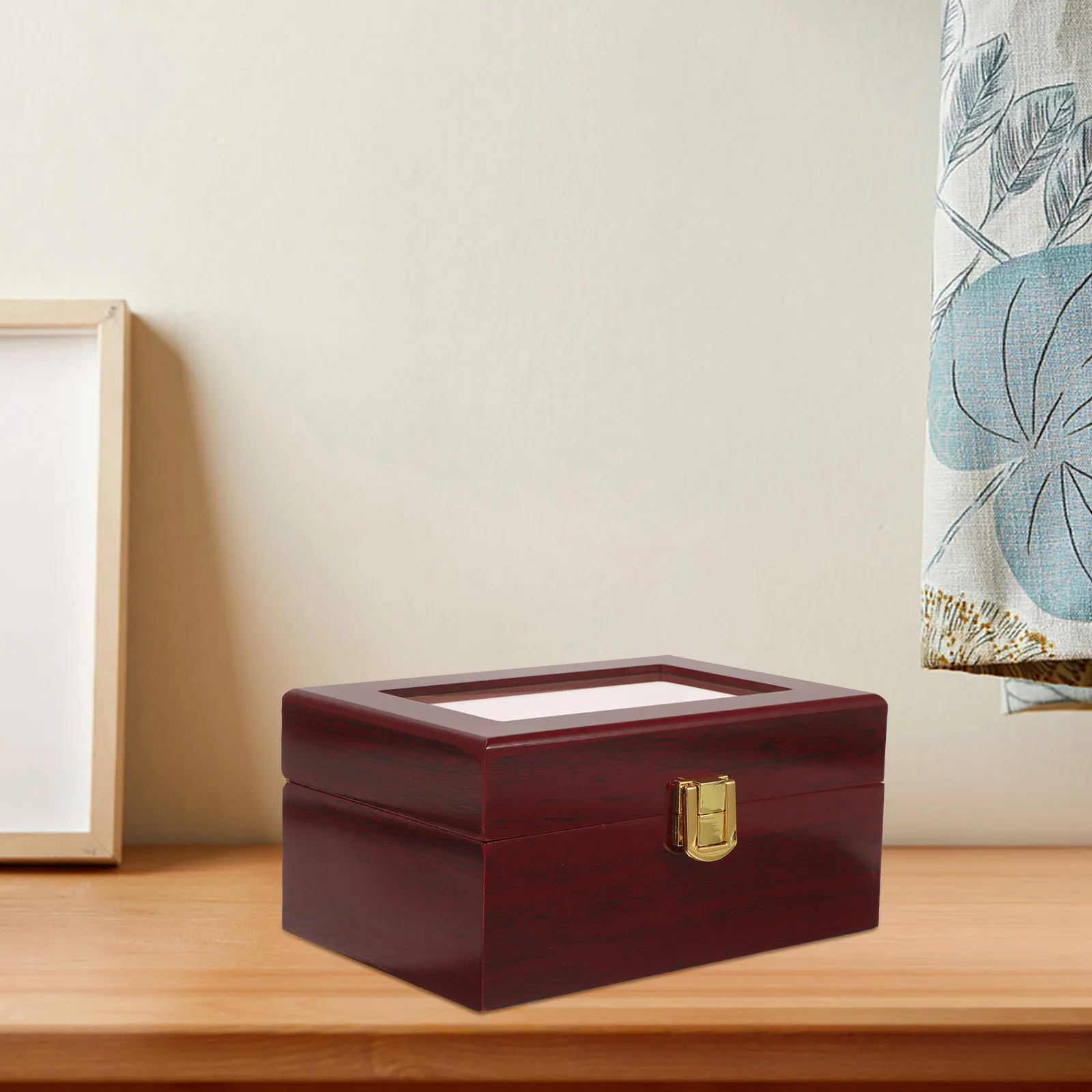 

Wooden Jewelry Storage Box 3 Slot Watch Display Case Organizer Holder for Men Women Travel Watch Storage Case for Men