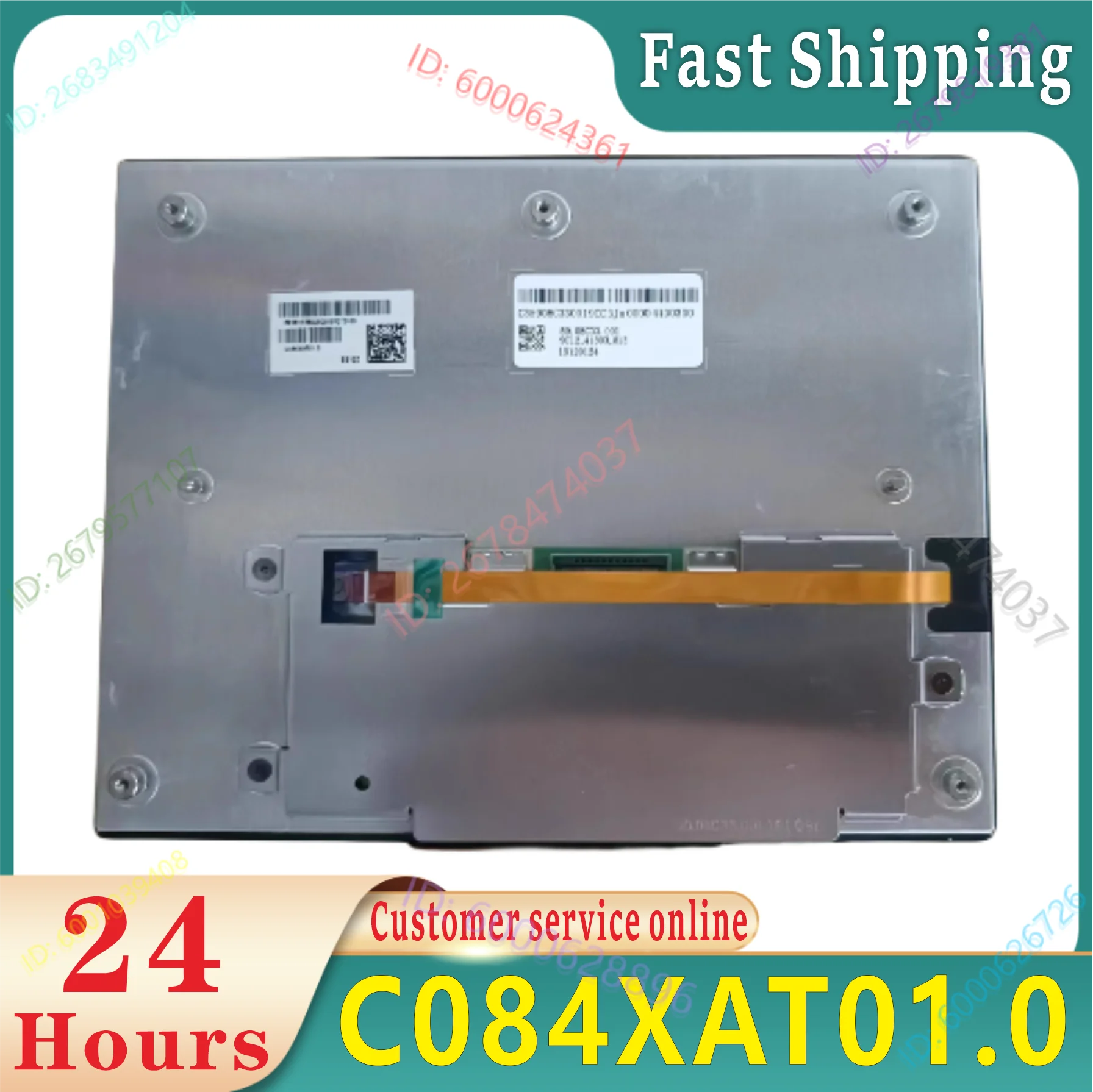 

8.4-inch C084XAT01.0 brand new industrial LCD screen for automotive instruments