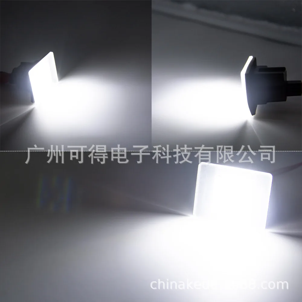 مناسبة لمرسيدس بنز CLS SLK ML CLA GLA GLE GLS GLK GLC ضوء لوحة الترخيص #4