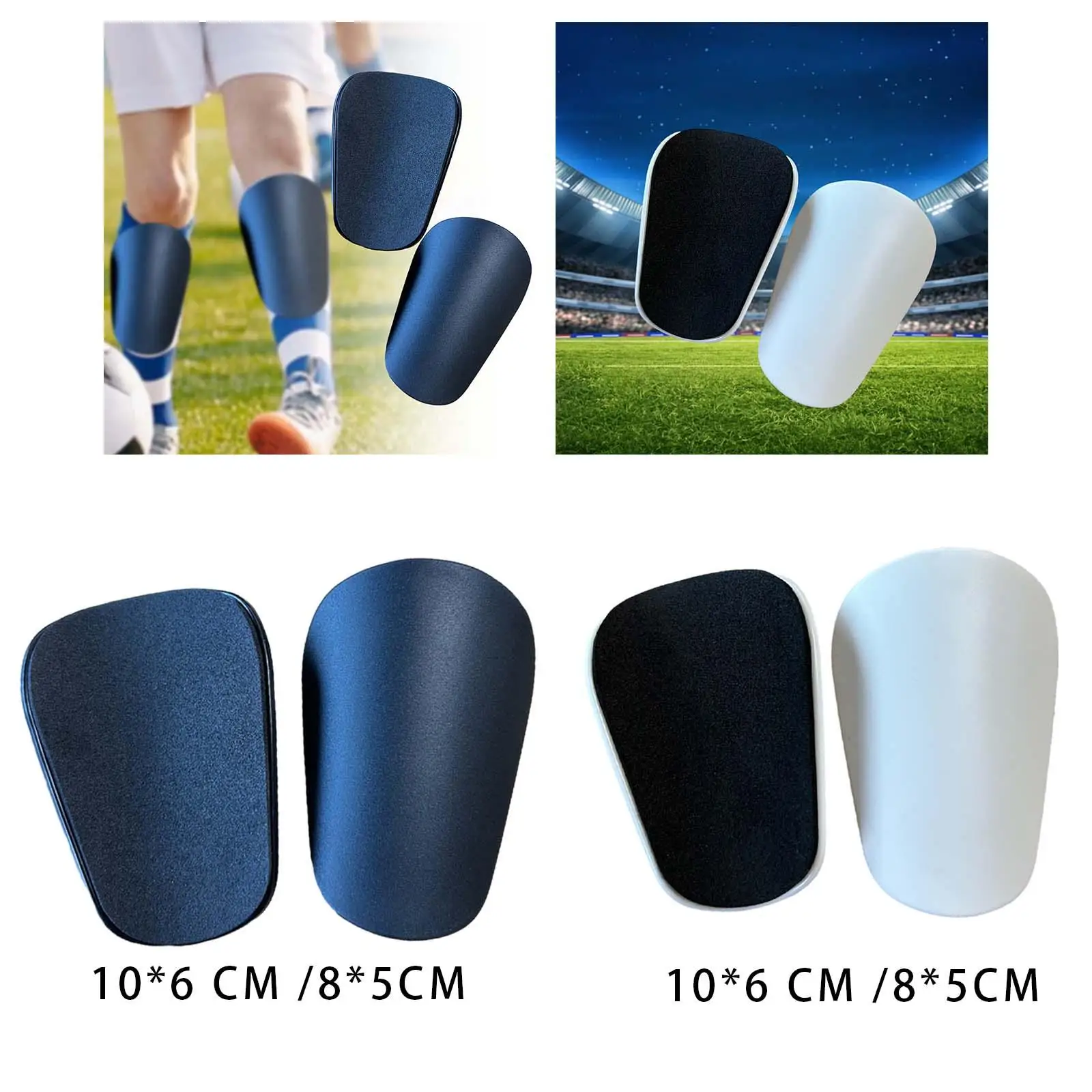 2 × وسادات قصبة كرة القدم الصغيرة، معدات التدريب، واقيات ساق كرة القدم الصغيرة