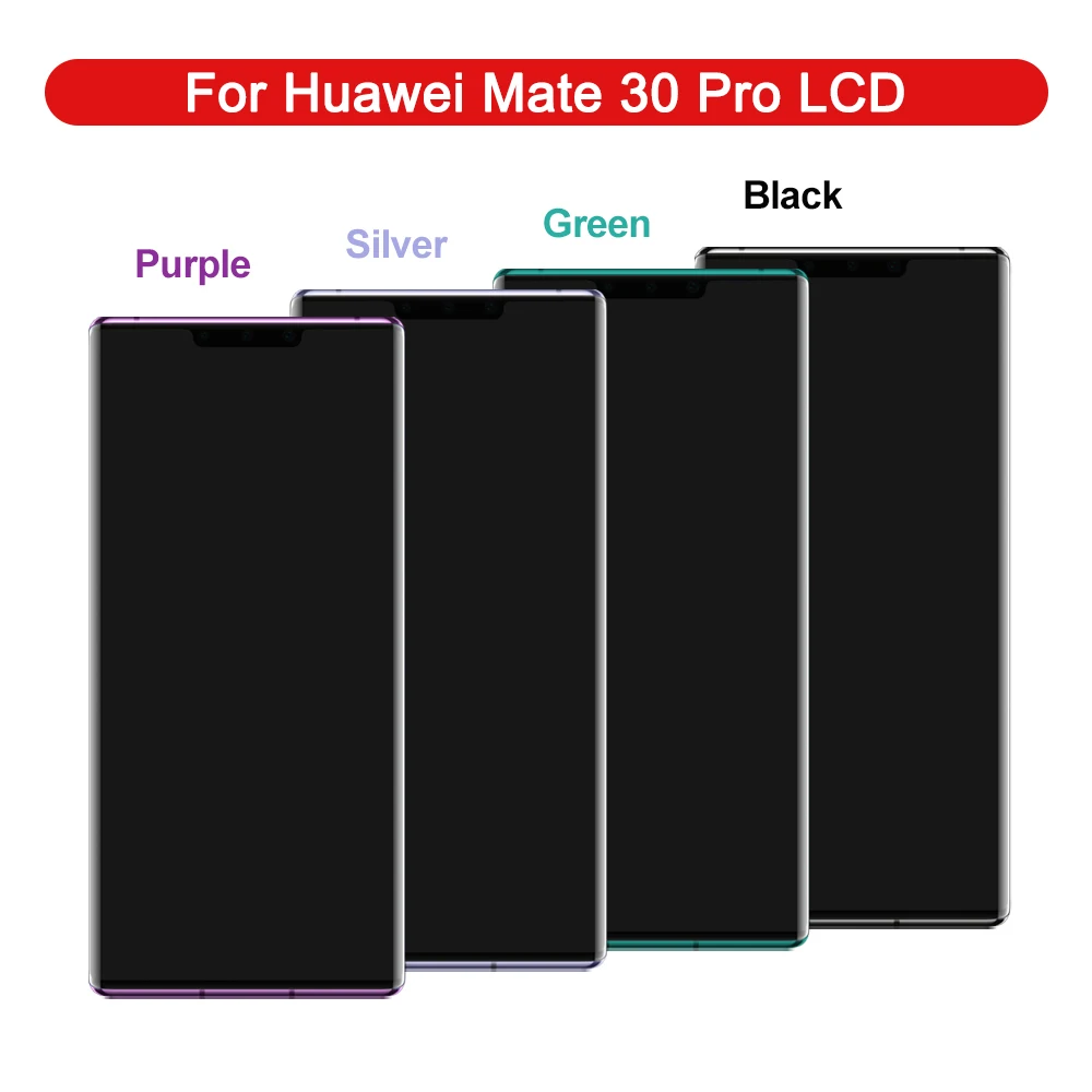 For HUAWEI 6.53\'\'Mate 30 Pro For Ori Mate30Pro LIO-L09 L29 AL00 LCD Display Touch Screen Digitizer Assembly Replacement