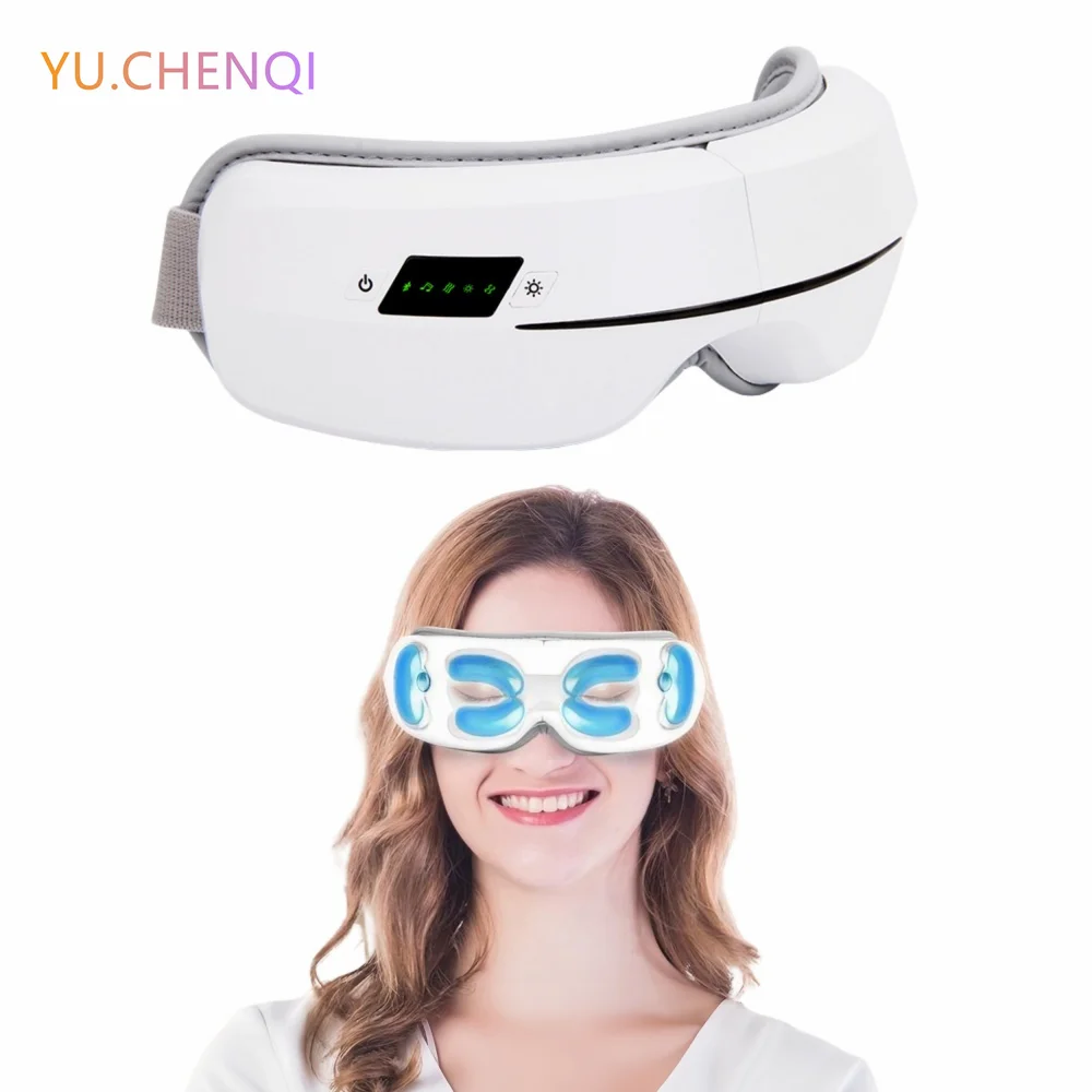 

Eye Massager Skin-friendly Breathable Vibration Eye Protector Bluetooth Music Constant Temperature Hot Compress Silent Eye Mask