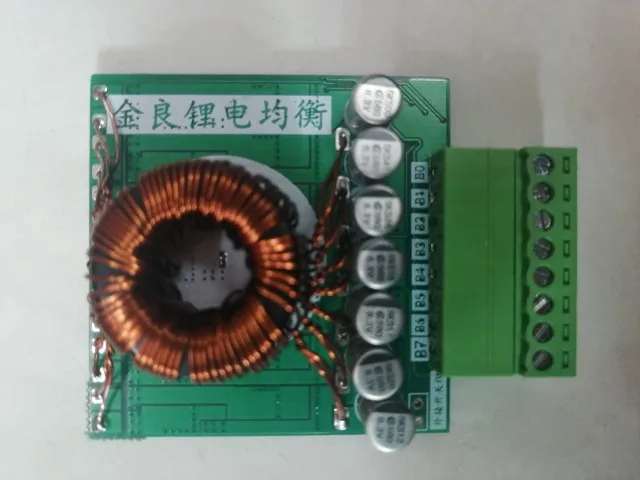 

7-струнный конденсатор Фарадея, тройной литий-железо-фосфатный 2 В, свинцово-кислотный аккумулятор, активная балансировочная доска, аксессуары для самостоятельного изготовления