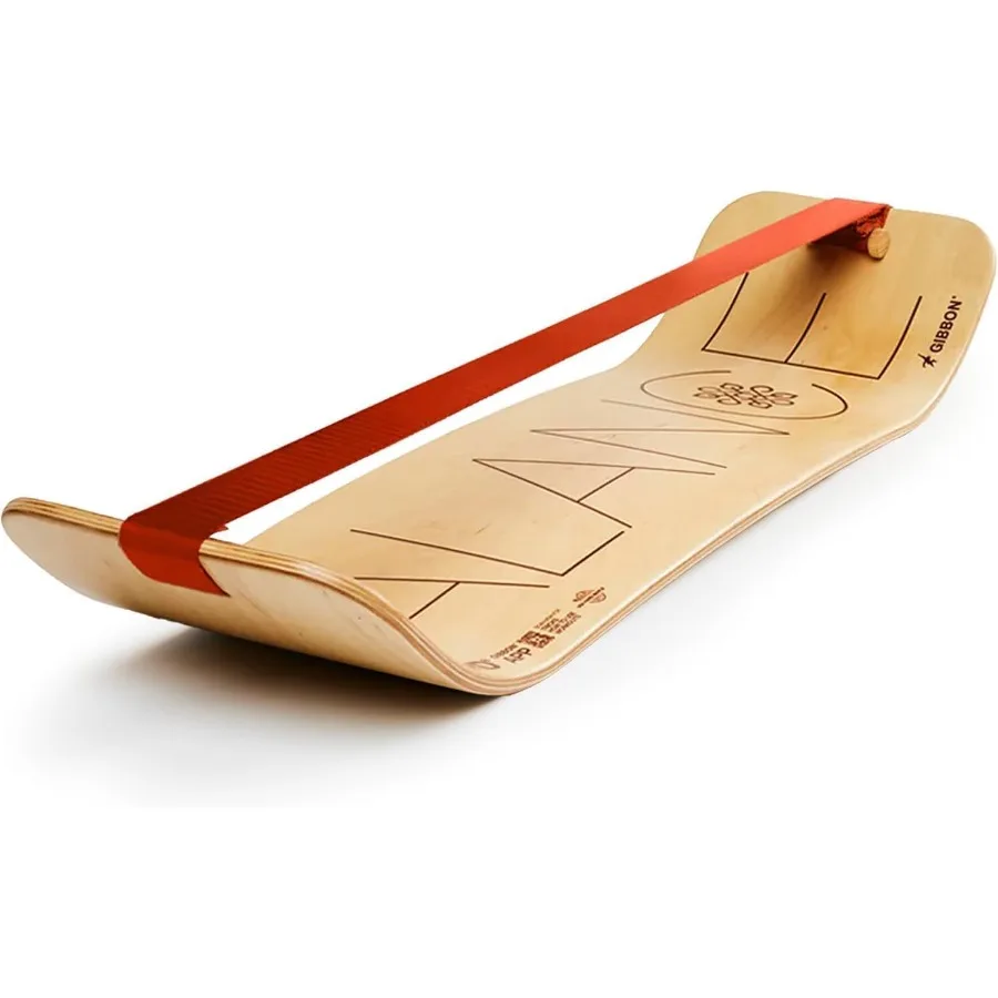 

Балансировочная доска GIBBON SlackBoard GiBoard Идеальный подарок для взрослых, доступны в 1- или 2-линейных конфигураций повышает способность основного ядра