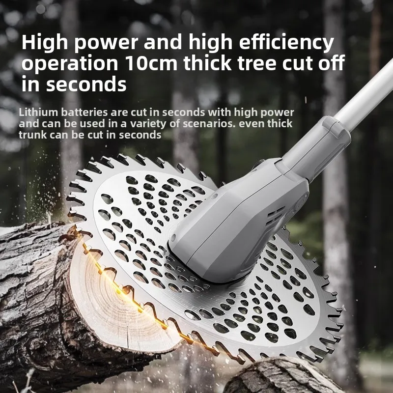 Neuer elektrischer Rasenmäher für den Haushalt, wiederaufladbarer Hochleistungs-Lithiumbatterie-Rasenmäher, landwirtschaftlicher Ernte-Rasenmäher