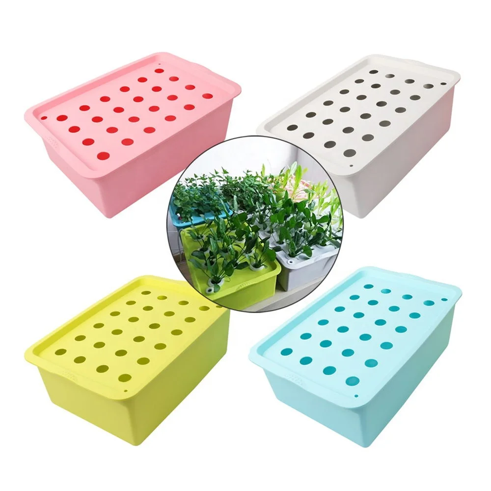 

220 В/110 В 24 отверстия, высокое качество, детская рассады, беспочвенное выращивание, гидропонный инструмент, система выращивания растений, коробка для выращивания