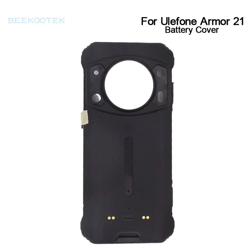 Originele Nieuwe Ulefone Armor 21 Batterij Cover Backcover Met Ontvanger Vingerafdruk Mic Kabel Flex Fpc Voor Ulefone Armor 21 Telefoon