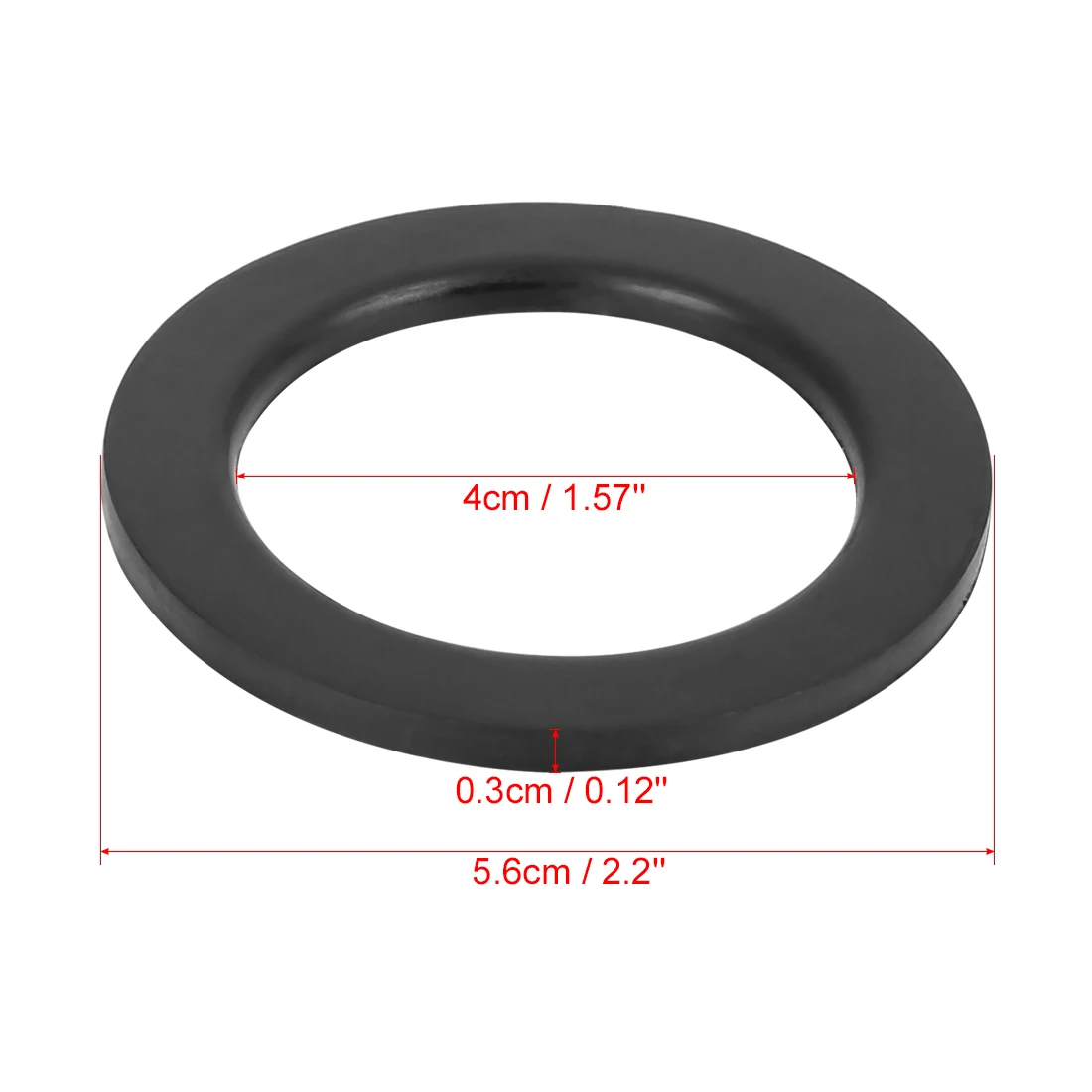 Motoforti 1-10pcs 4cm Motorcycle Engine Fuel Gas Oil Tank Cover Seal O Ring Gaskets Protector Universal Rubber Seal Rings