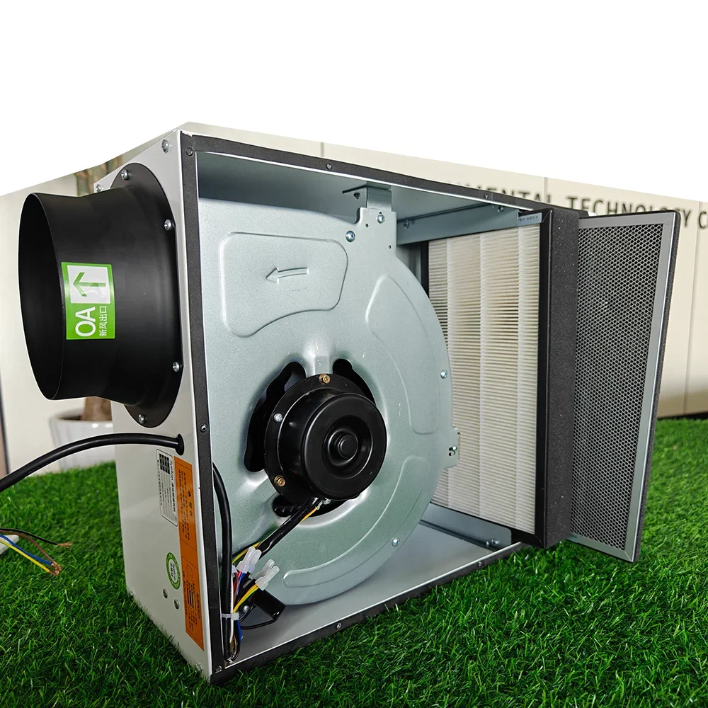 

120 ~ 1000 Поток воздуха На потоках Бесшумный однонаправленный поток Вентилятор свежего воздуха Централизованная система вентиляции