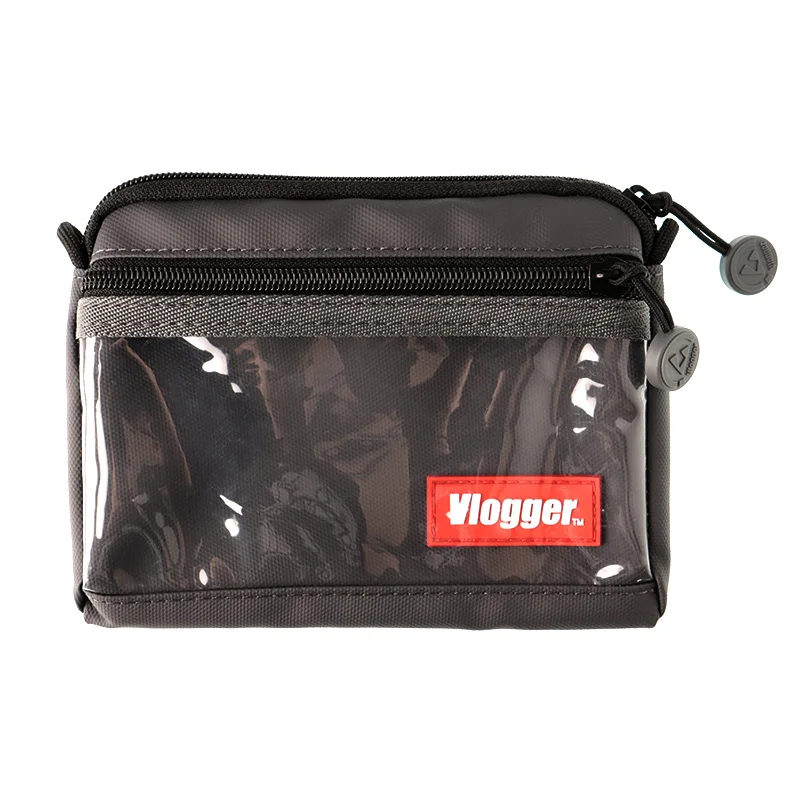 VLOGGER Portable Storage Bag Multifunctional Outdoor Lightweight for Data Cable SLR Micro Single Battery Carry Bag