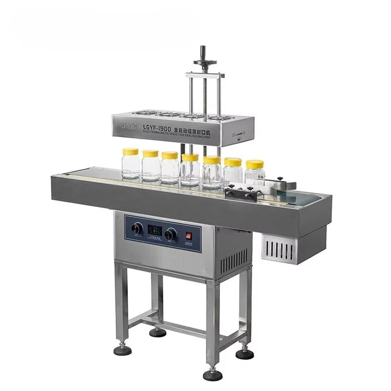 

High quality portable continuous aluminum foil induction sealing machine