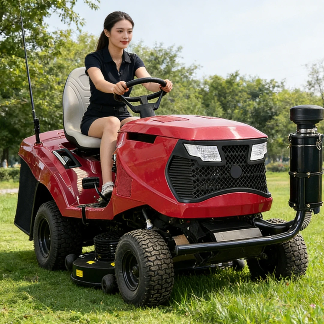 Customized Lawn Mower Riding Off-Road Performance Lawn Mower for Fast and Efficient Weed Removal