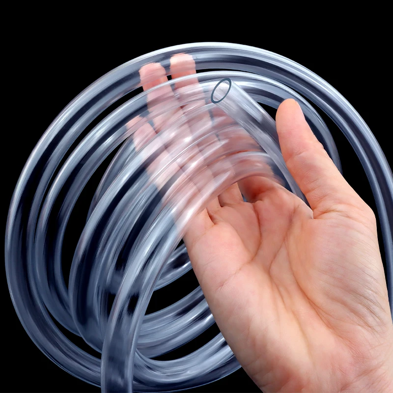 2/5m PVC-Schlauch 2 4 6 8 10 12 14 16 18 20 25mm Aquarium Kunststoffrohr Gartenbewässerung Transparenter Schlauch Abfluss-Klimaanlagen-Pumpenschlauch – Detail 7