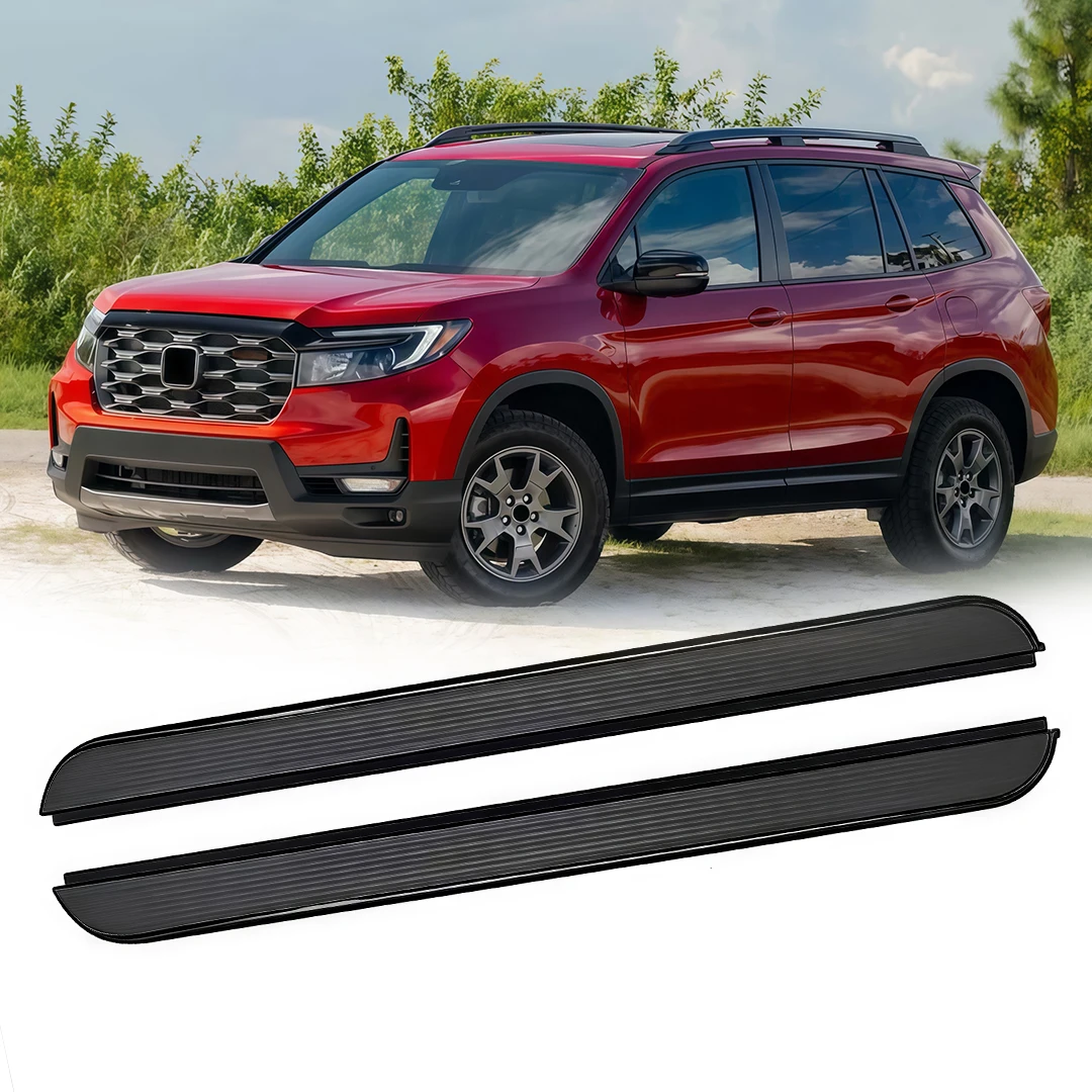 

2Pcs Running Boards Side Step Fits for Honda Passport 2018-2023 2024 Pedal Fixed Foot Step Pedal Stair