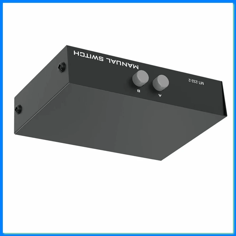 -232 2 Kinds of Way Serial 9pin Switch Manual Sharing Selector in 1 Out-DTA9