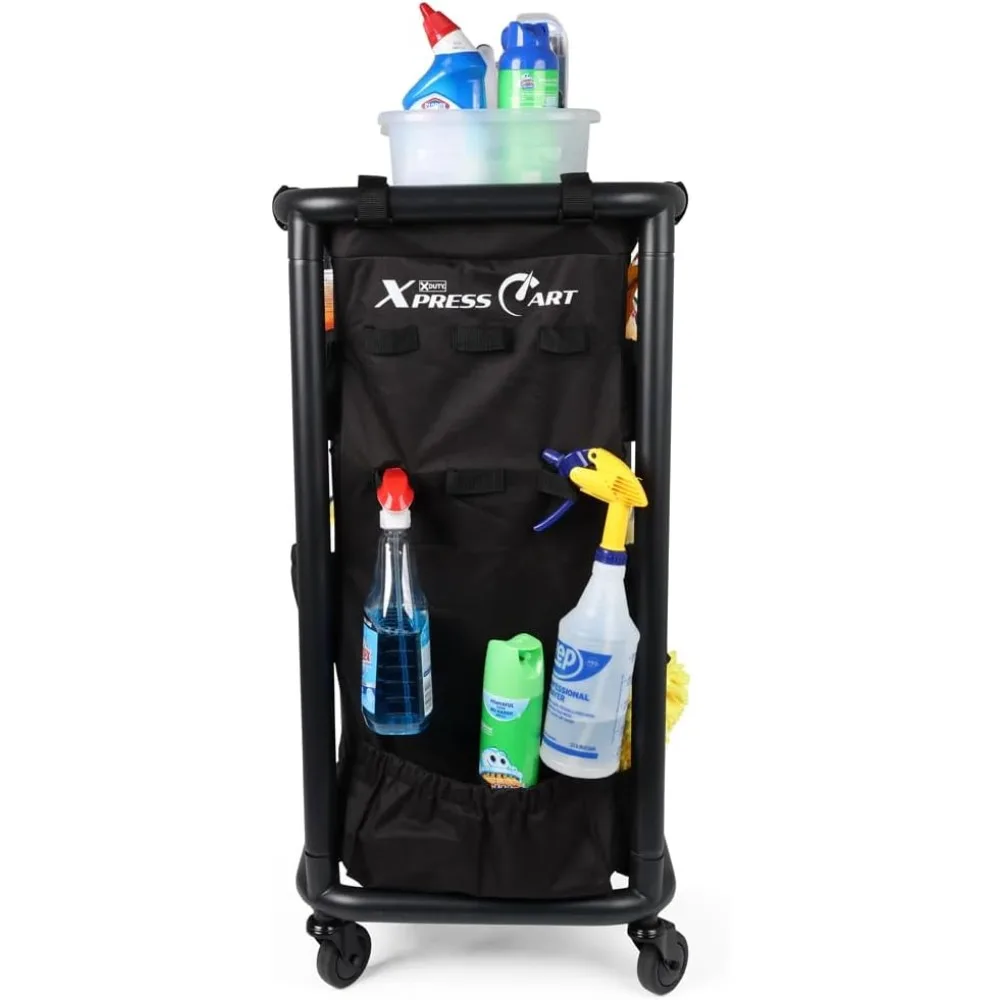 عربة السيارة المتدحرجة - مثالية لتنظيم المرآب وتفصيل السيارة وغرفة الغسيل/المنزل - أدوات مدمجة #3