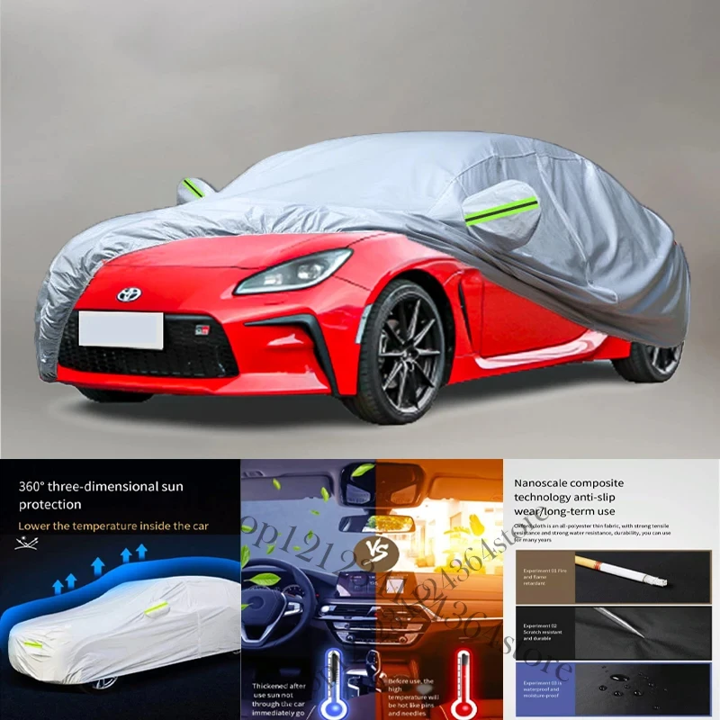 

For Toyota-86-fit Auto Anti snow Anti dust Anti-uv Anti peeling paint And Anti Rainwater 210t car cover Car cover protection