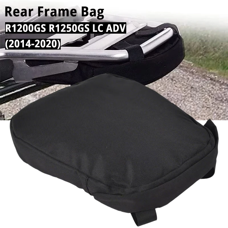 For BMW R 1200GS LC Adv R 1250GS Adv Motorcycle Rear Frame Bag Rear Tail Bag Mobile Phone Tool Bag