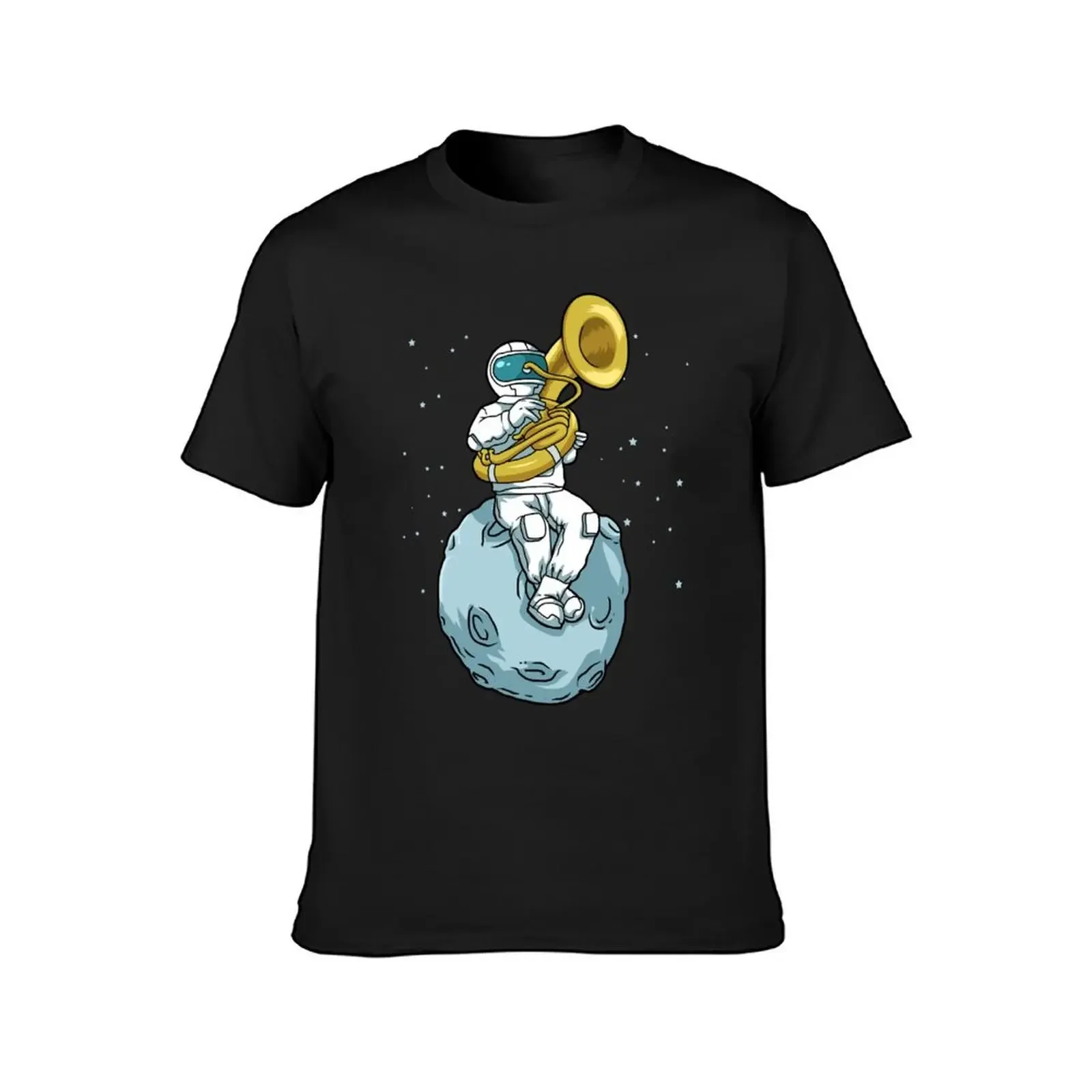 Tuba Gift Kids Astronaut Marching Band Music Sousaphone T-Shirt graphic shirts custom shirt Short sleeve tee plain t shirts men