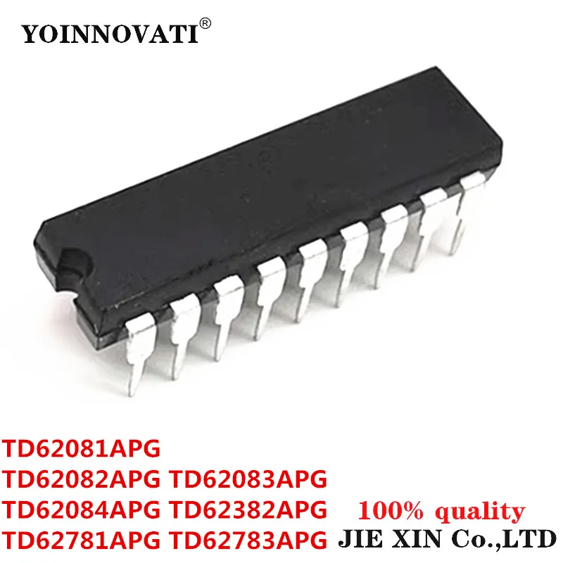 10Pcs TD62081APG TD62082APG TD62083APG TD62084APG TD62382APG TD62781APG TD62783APG DIP-18 module